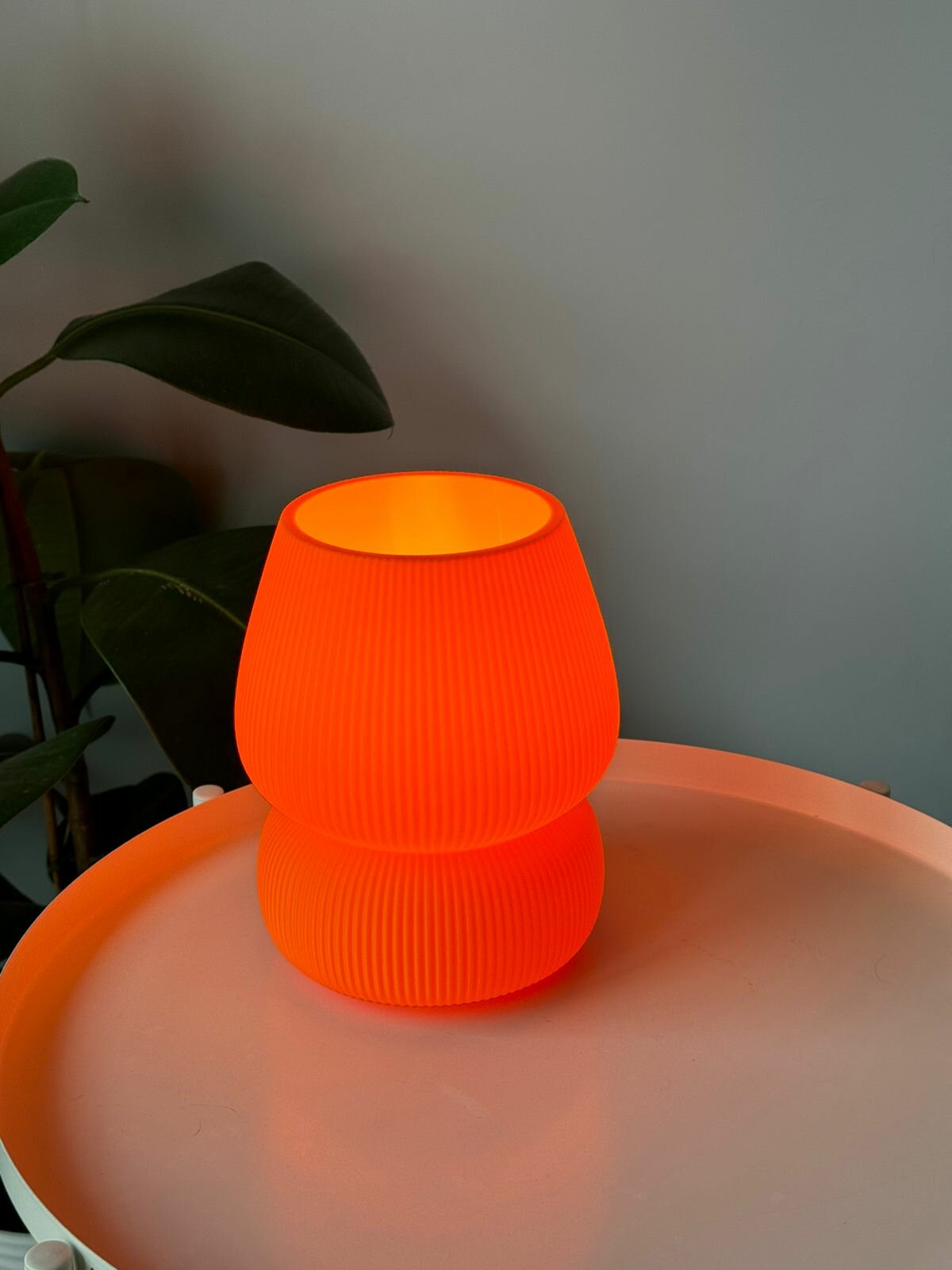 Настольная лампа-светильник Оранжевый