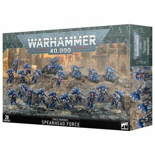 Миниатюры для настольной игры Games Workshop Warhammer 40000: Space Marines - Spearhead Force 55-69 миниатюры для настольной игры games workshop warhammer 40000 white scars storm of chogoris battleforce 55 55