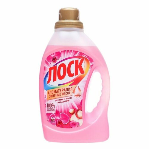 Гель для стирки Лоск «Орхидея и масло макадамии», 1,46 л (комплект из 4 шт)