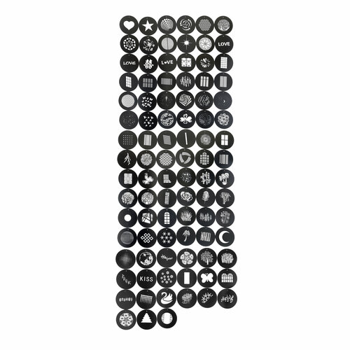 Набор масок Falcon Eyes Gobo 93 нержавеющая сталь черный 27290₽