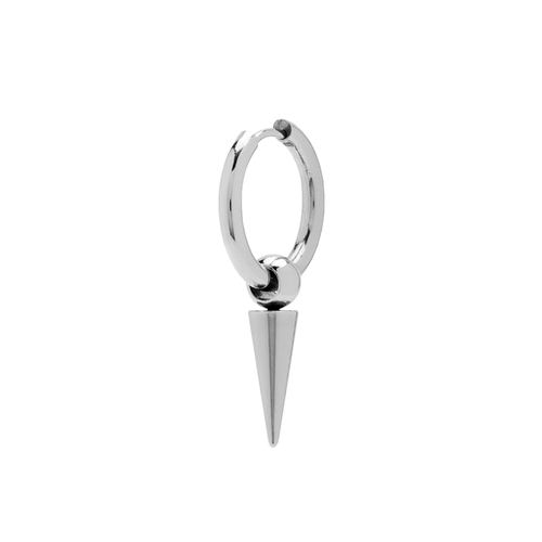 Моносерьга LUMINORA размер 30 мм серебро 1425₽