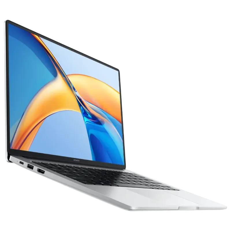 Ноутбук HONOR MagicBook X 14 2024 (Core i5-13420H/14"/1920x1200/16GB/512GB SSD/Intel UHD Graphics/Win 11 Home) 5301AHQD, Серебристый Подсветка клавиатуры