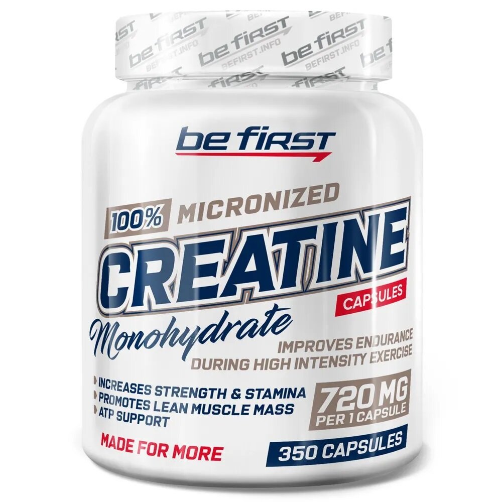 Be First Creatine Monohydrate 350 caps