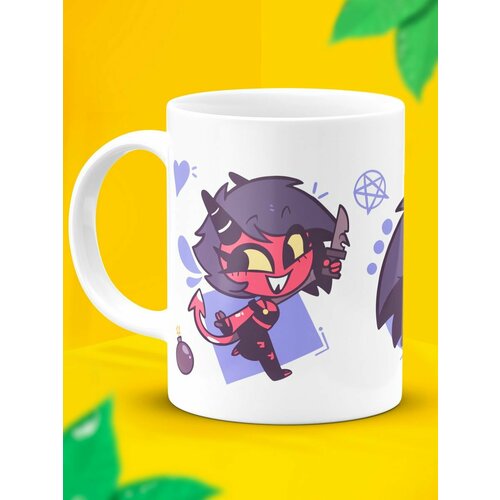 Прикольная кружка Отель Хазбин и Адский Босс