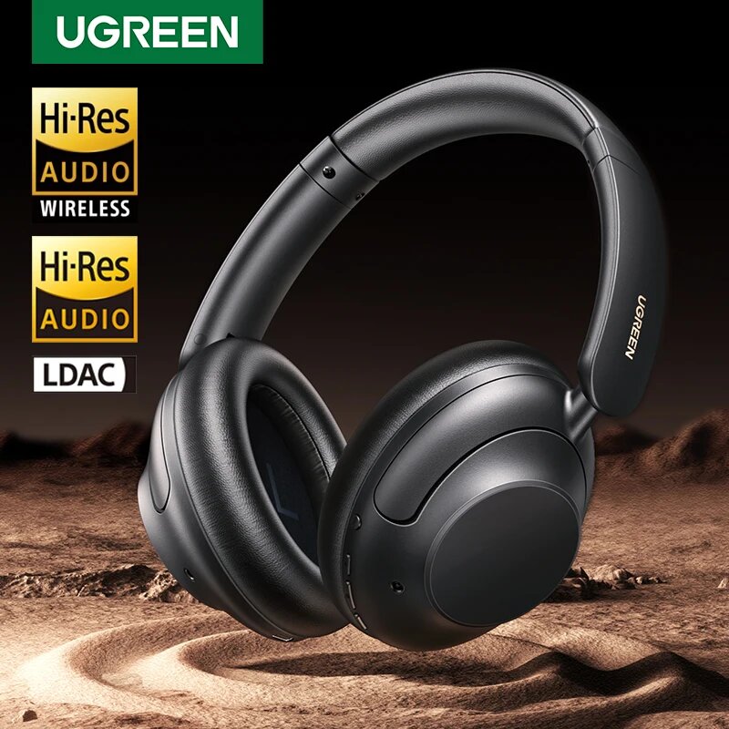UGREEN HiTune Max5 гибридные наушники с активным шумоподавлением Hi-Res LDAC Sound Bluetooth 5,0 наушники с многоточечным подключением