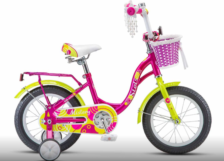 Велосипед детский 14 Stels Mistery C Z010, розовый/глубокий 2024
