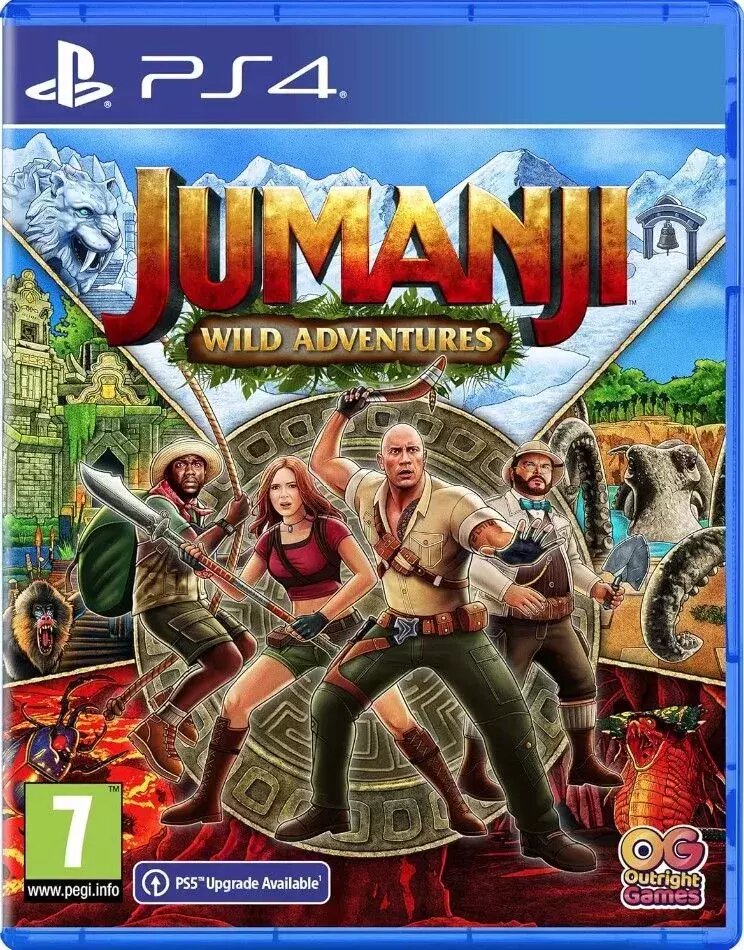 Игра Jumanji: Wild Adventures (Английская версия) для PlayStation 4
