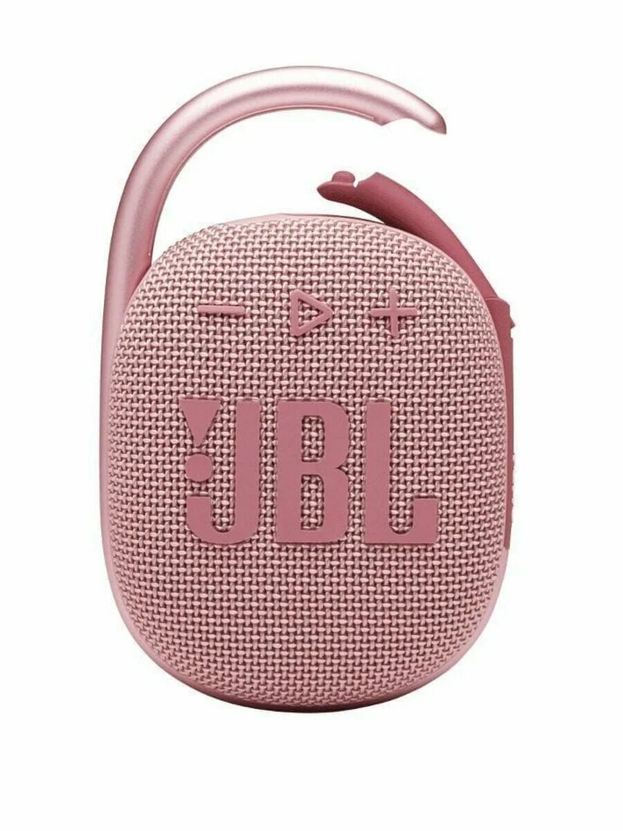 Портативная акустика JBL Clip 4, 5 Вт, розовый