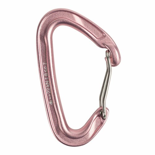 Карабин скальный с проволочной защелкой облегченный 22kn Вертикаль