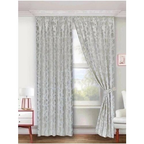 Шторы светло-серый 1890₽