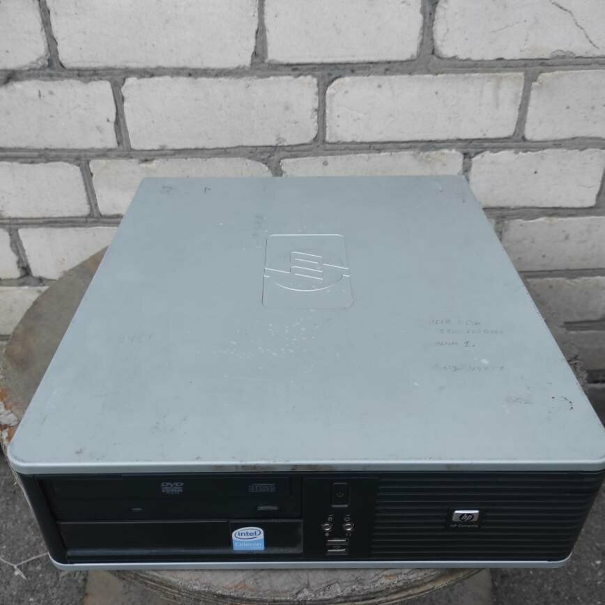 Настольный компьютер HP Compaq dc5800 Small Form Factor (Intel Core 2 Duo E7500, DDR2 4gb, HDD 160gb)