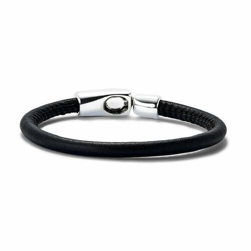 Браслет UNOde50 кожа черный 4939₽