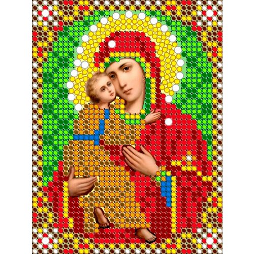 Алмазная мозаика икона 11*15 см
