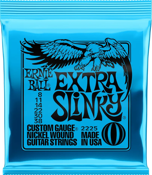 Струны для электрогитары Ernie Ball Extra Slinky 8-38 (2225)