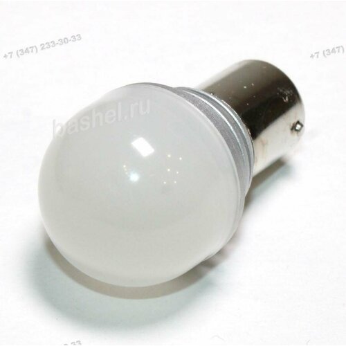 AVS 12V T15 12 диодов SMD 400 Lm белая BA15s 2835 Автолампа светодиодная электротовар 1126₽