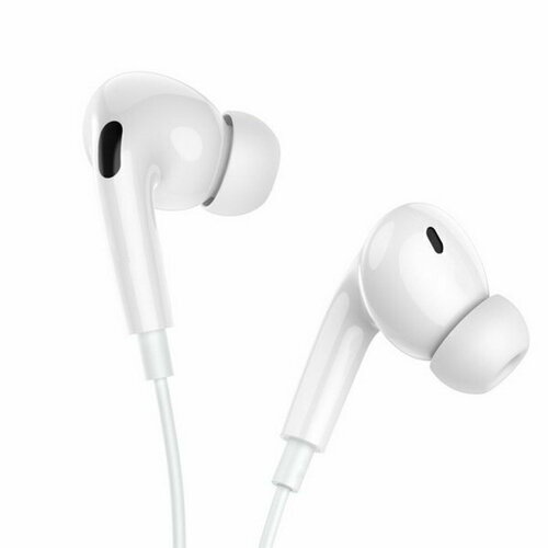 Наушники M101 Pro проводные вакуумные микрофон 12 м белые 38200₽