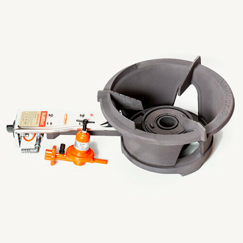 NaMilux Газовая горелка WOK NaMilux NA-196 с редукт NA-537SH1 Серый Оранжевый 12485₽
