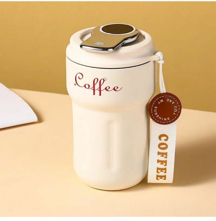 фото Термокружка 420мл. с датчиком температуры