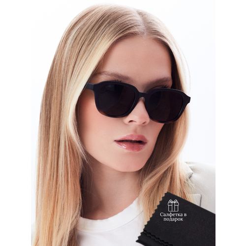 Солнцезащитные очки  имиджевые, черный