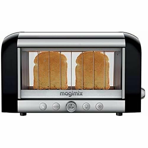 Тостер Magimix 11541, Kunststoff, Nero, Argento