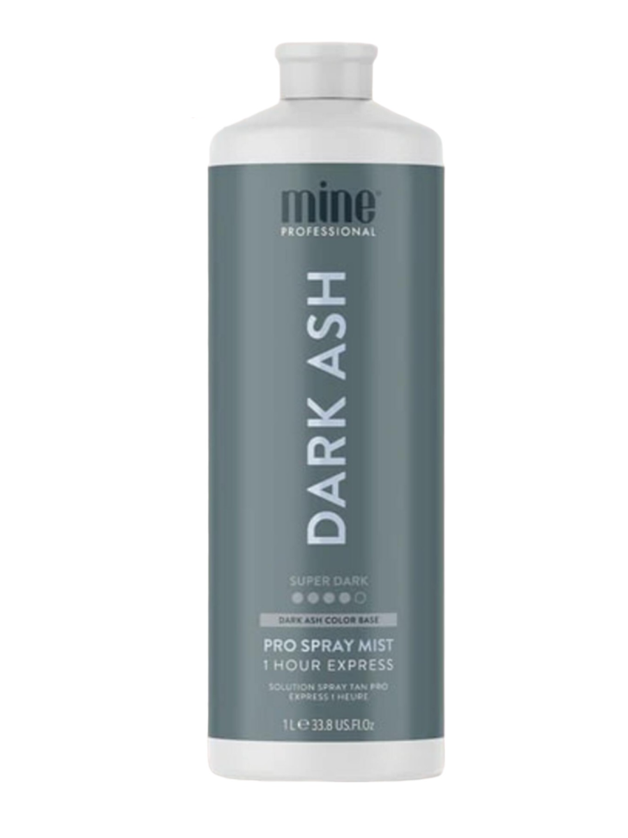 Лосьон для моментального загара MineTan Dark Ash Pro Spray Mist 14% DHA 1000 мл