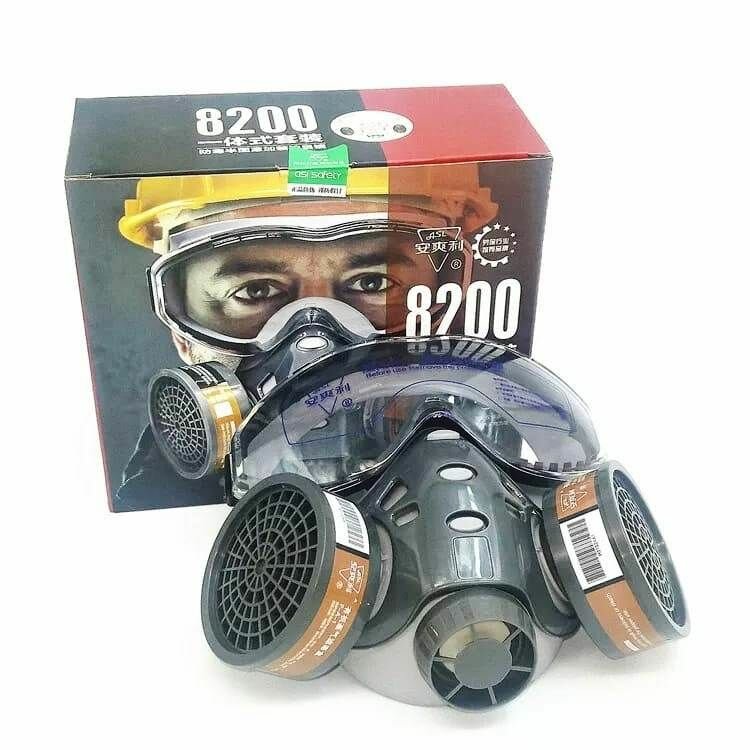 фото Комплект полумаска 3М 7502 М + очки 3M 2890A Премиум + фильтры