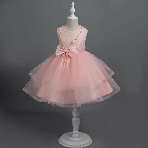 фото Платье, размер 120, розовый max garment