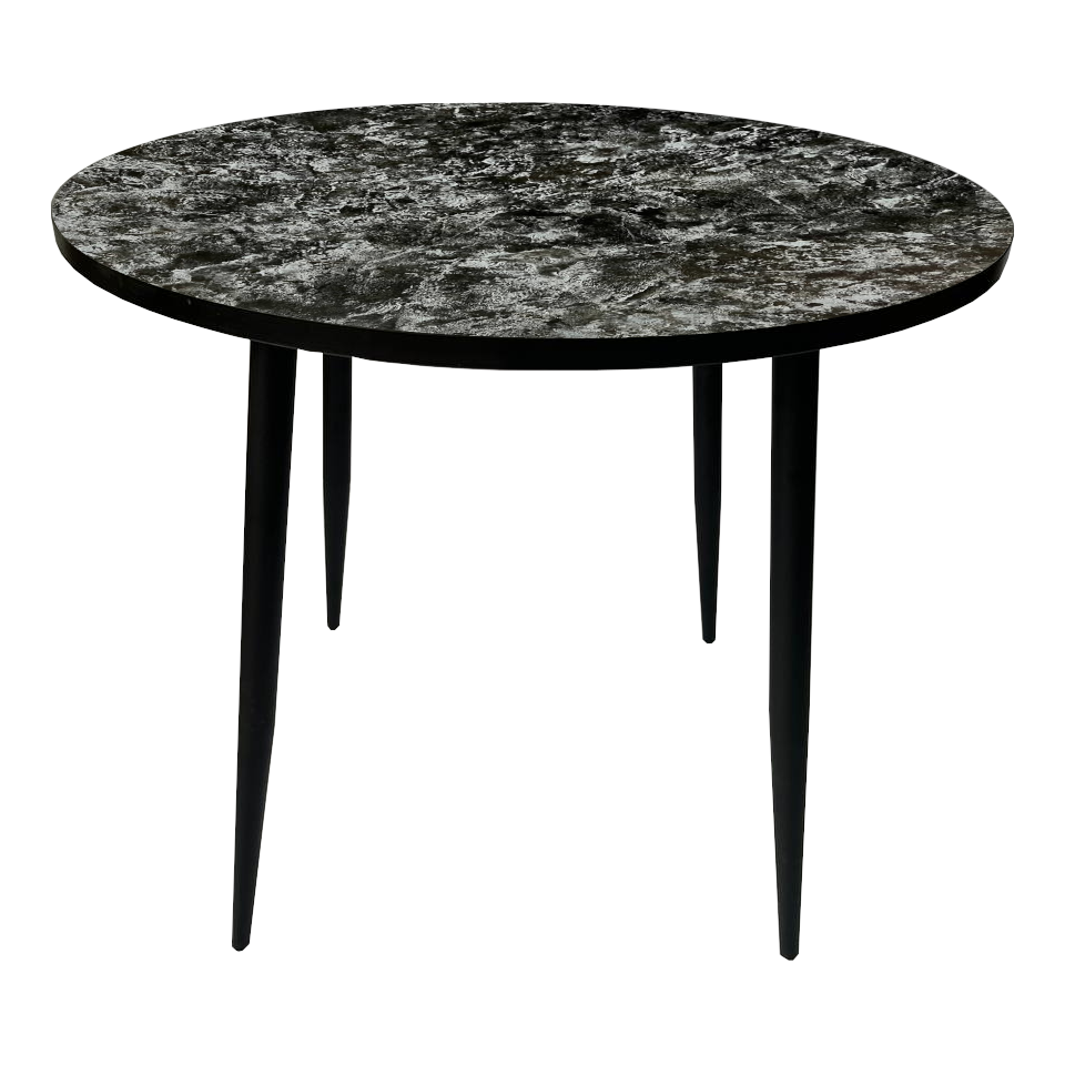 фото Обеденный стол с пластиковым покрытием "Форни", круглый