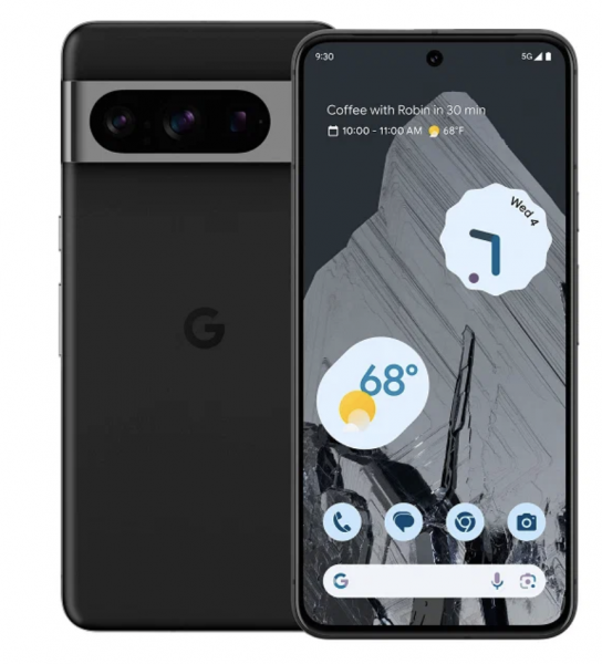 Смартфон Google Pixel 8 pro 12/128ГБ, US/CA/AU/GB, Dual: nano SIM + eSIM, Obsidian (черный)