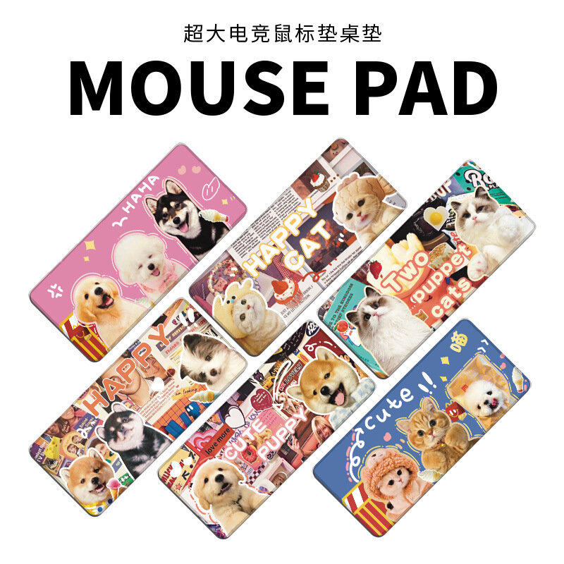 Картинки Коврик для мыши Liangcaida C12-Meimei Xiaomi, натуральный каучук, нескользящий, 900x400 мм