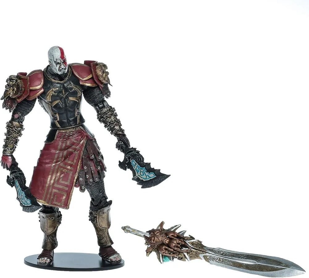 Фигурка Бог Войны Кратос / God of War Kratos in Ares armor (18см)