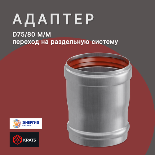 Адаптер Krats (кратс) 75/80 М/F (NAVIEN для серии PLUS) переход на раздельную систему