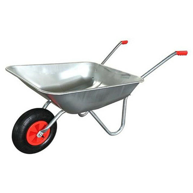 Тачка садовая одноколесная 65л до 65кг