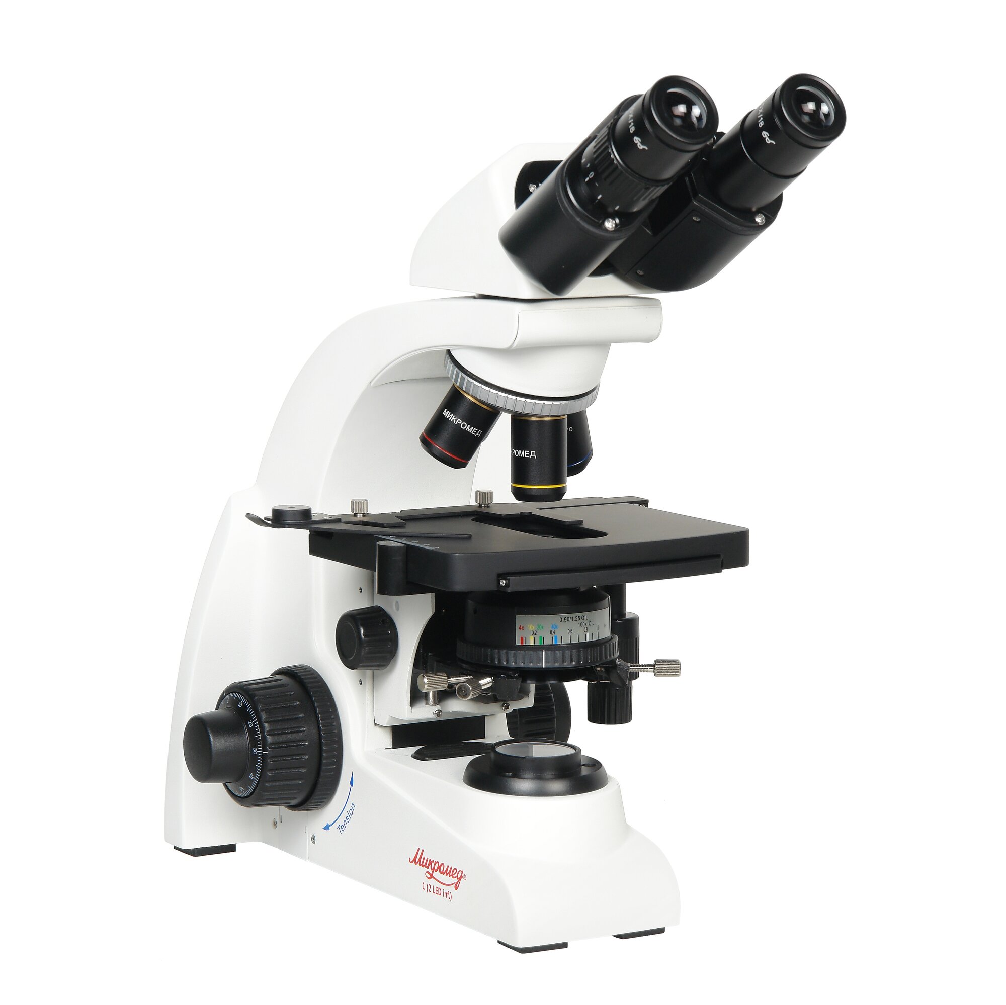 Микроскоп Биологический Микромед 1 (2 Led Inf.) — фото 1