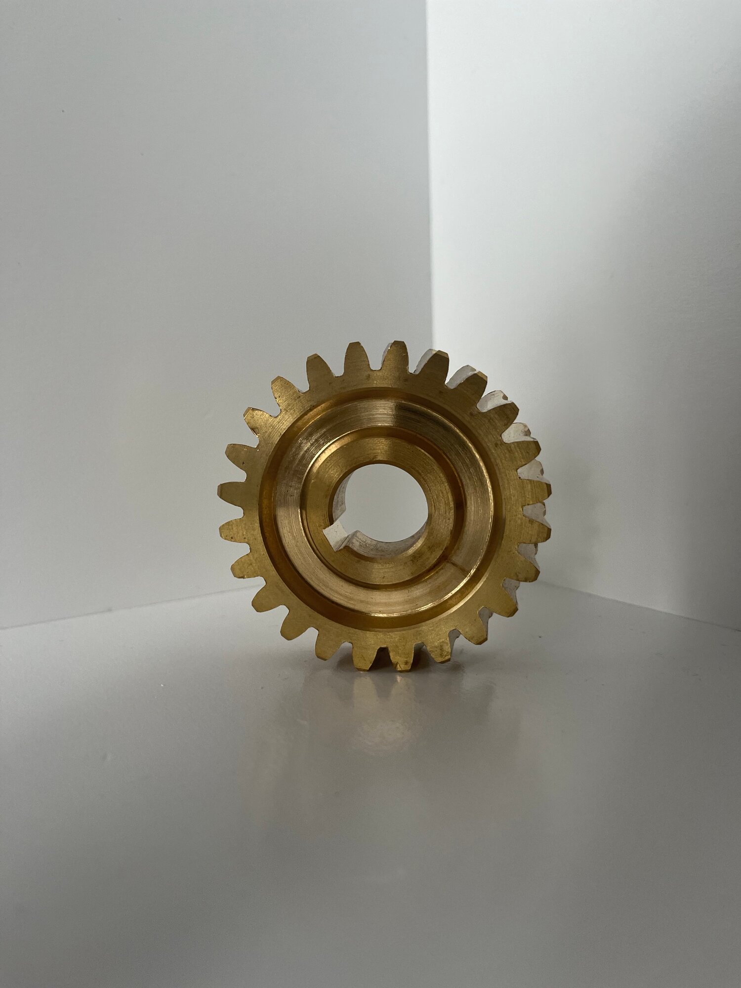 Шестерня редуктора для снегоуборщиков 24 зуба, внутренний диаметр 19мм, внешний диаметр 66мм