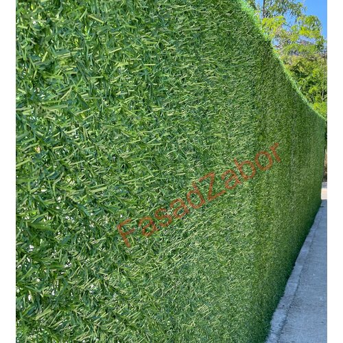 Декоративный забор из травы Grass Fence от Fasadzabor 1.8/10 зеленый