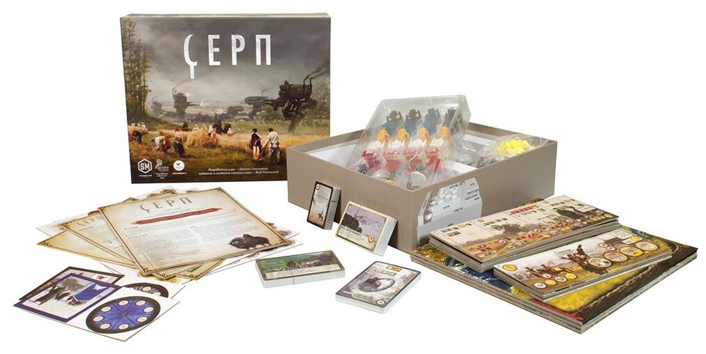 Настольная игра Crowd Games Серп / Scythe. военно-экономическая стратегия — фото 1