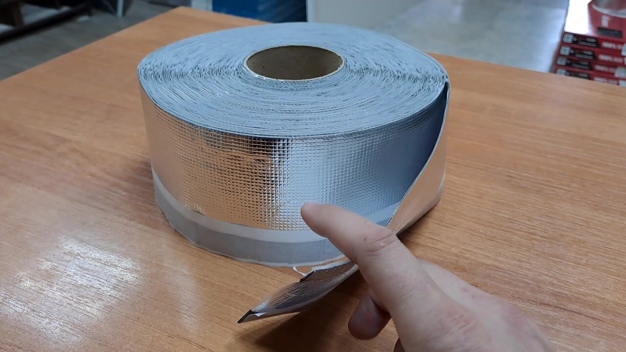 Лента пароизоляционная для окон и дверей Липлент МФТС-100 (25 метров/уп) — фото 1