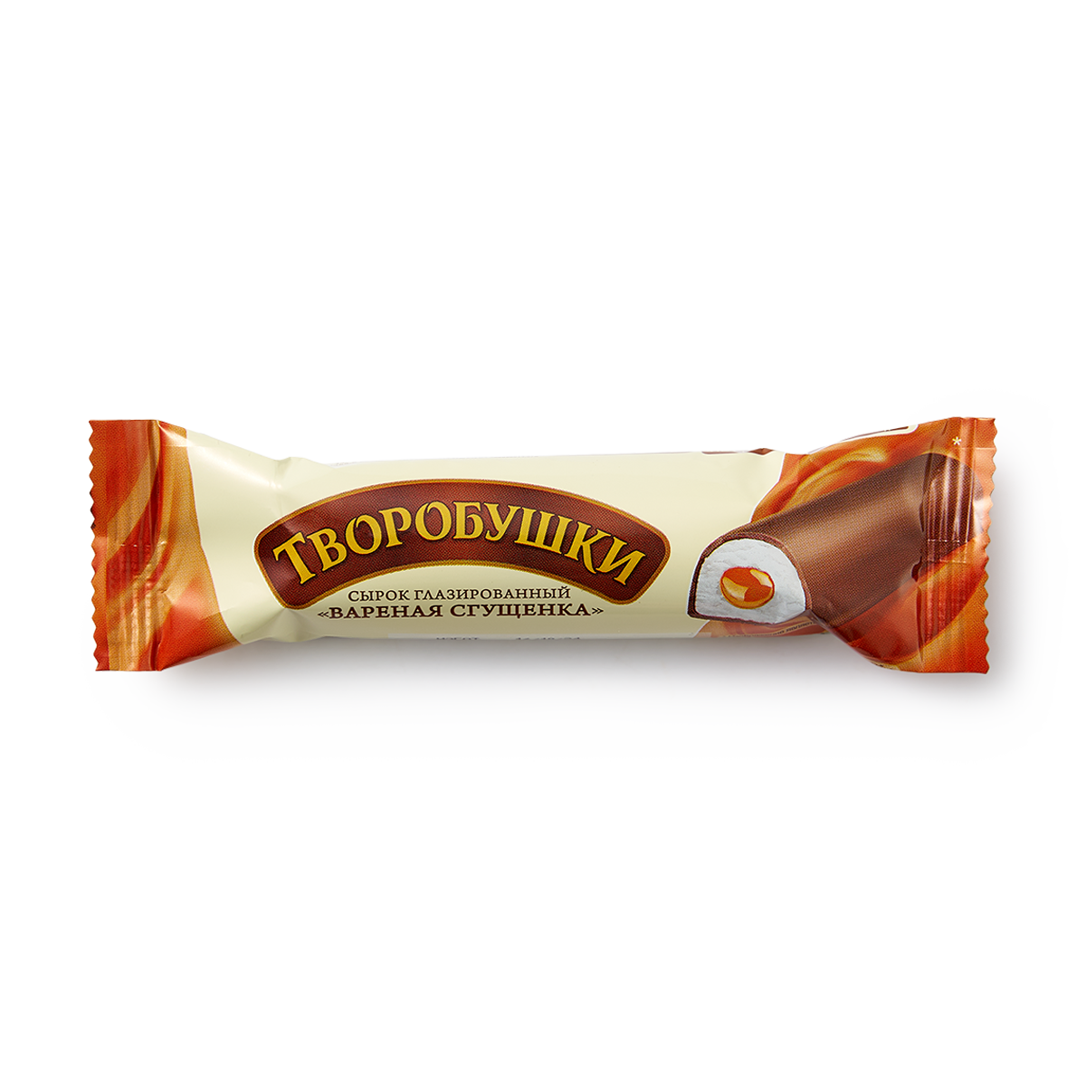 Сырок глазированный Творобушки "Вареная сгущенка", 20%, 40 г