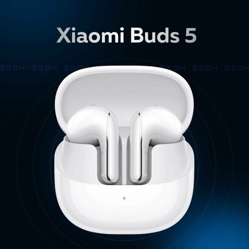 Беспроводная гарнитура Xiaomi Buds 5 белый 9990₽