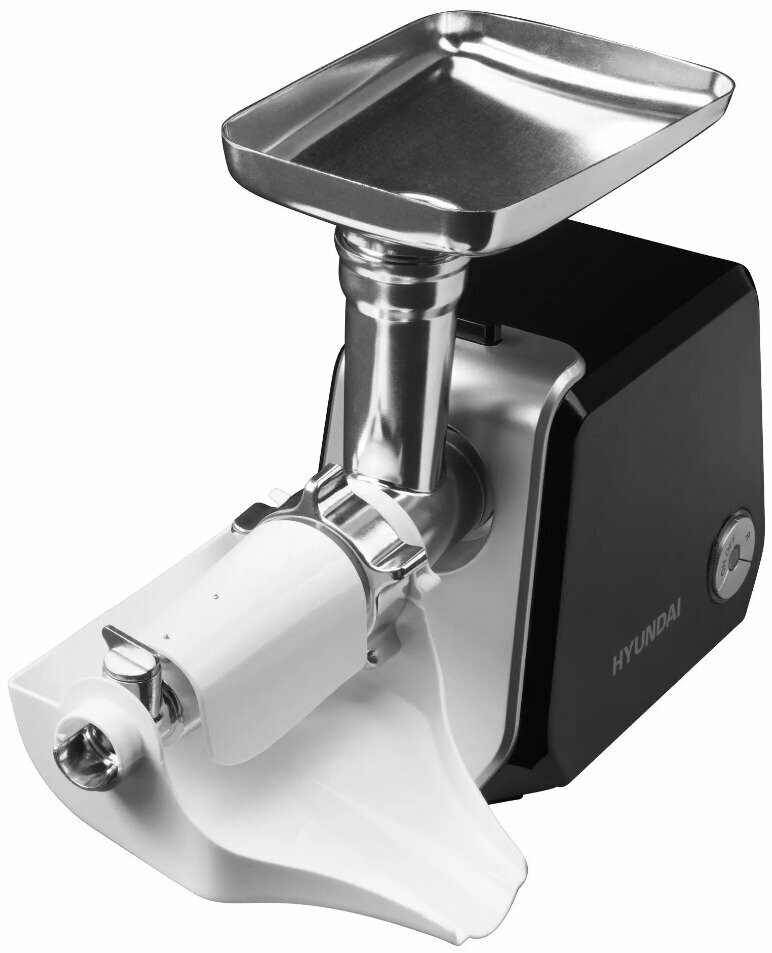 Мясорубка Hyundai HY-MG4422 черный/серебристый - фото №15
