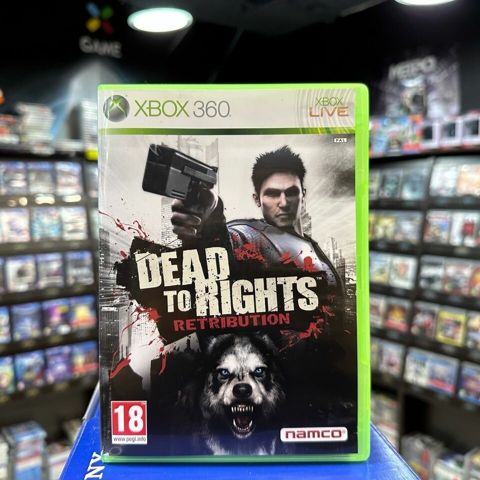 Игра Dead to Rights: Retribution (Xbox 360) (Box)