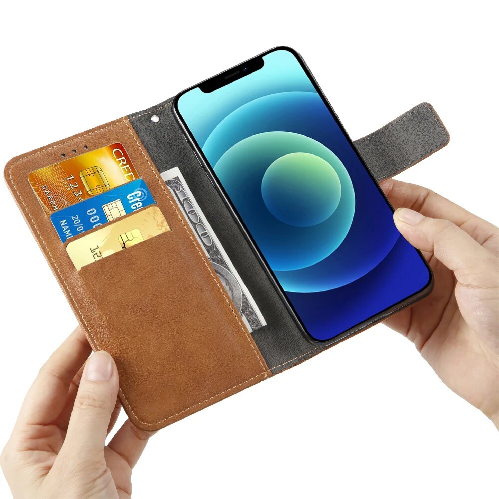 Для Blackview P2 R6 lite E7s A5 A8 S8 P6000 BV9000 BV8000 BV7000 BV4000 A9 A7 P10000 Pro A10 S6 искусственная кожа со слотом для карт, Navy, Blackview A9 Pro, Чехол и шнурок — фото 1