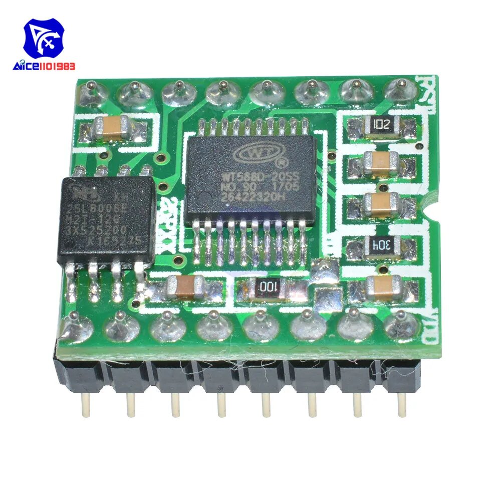 Встроенный звуковой модуль diymore, плата расширения аудиоплеера для Arduino