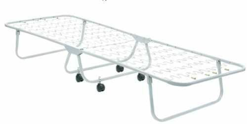 Раскладушка Морфей   Вега КР 01Z  раскладная кровать без подголовника на колесах 