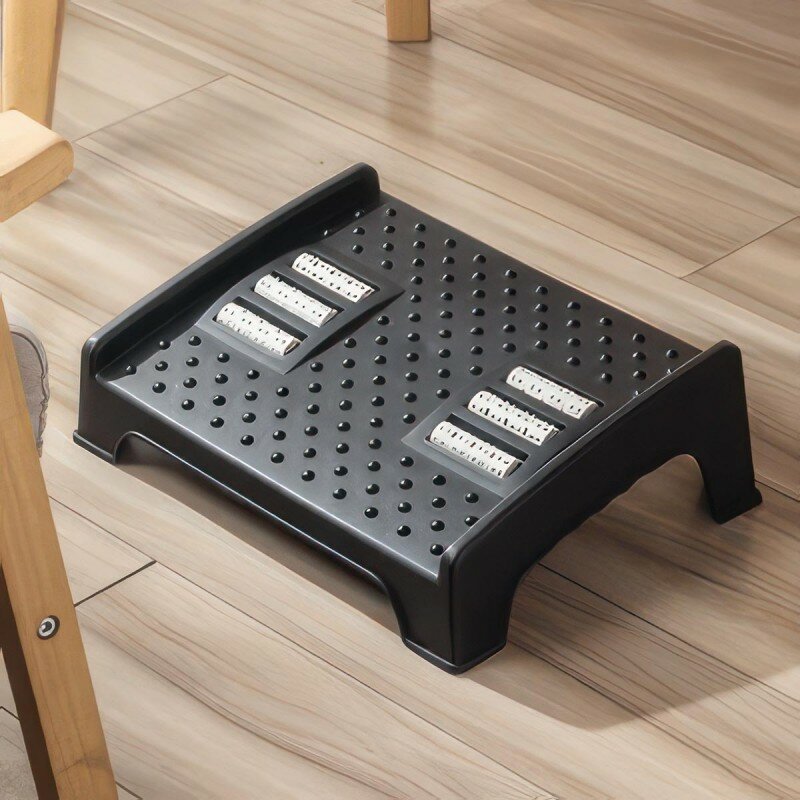 Подставка для ног с массажными роликами (12.5х29х40см) WMC TOOLS