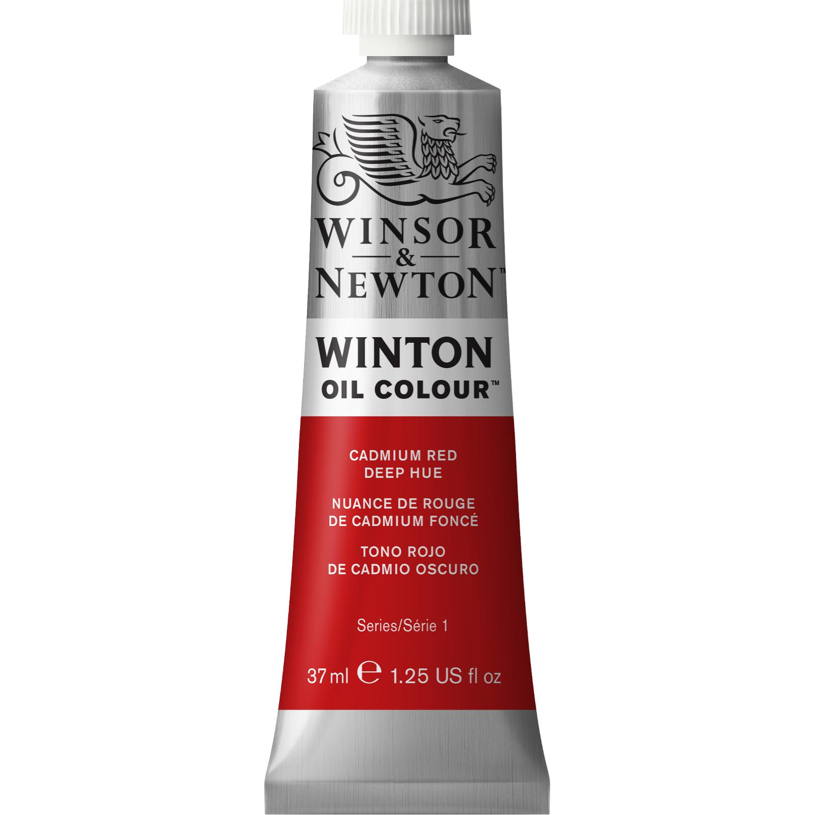 Краска масляная художественная Winsor&Newton "Winton", туба 37 мл, насыщенно-красный кадмий