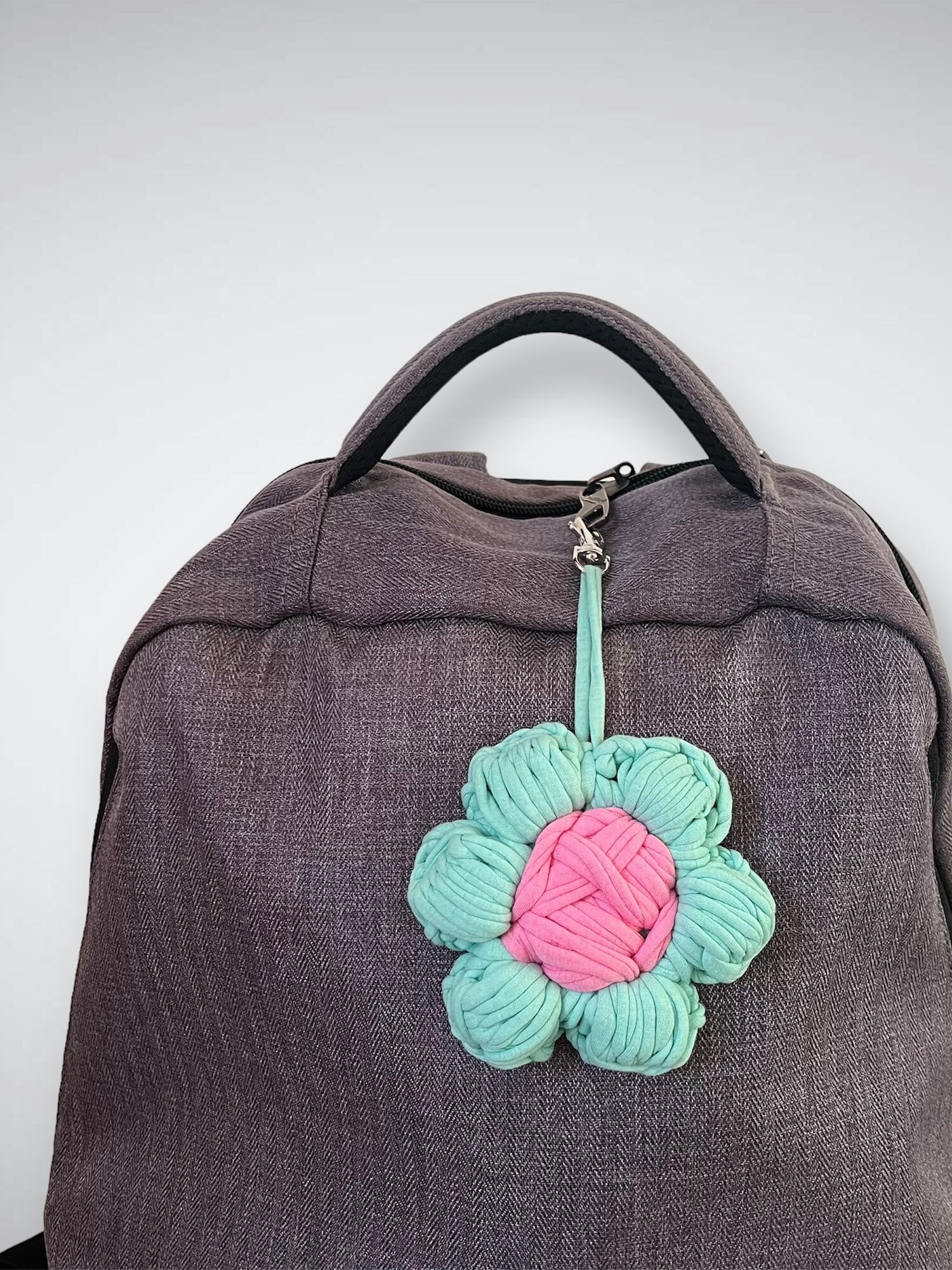 Брелок KNIT KNOT, розовый — фото 1