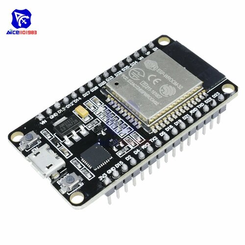 ESP32S CP2102 WiFi модуль diymore, black