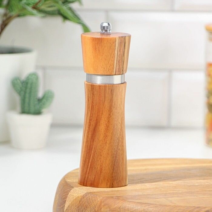 Мельница для специй Magistro Wooden 5х165 см керамический механизм